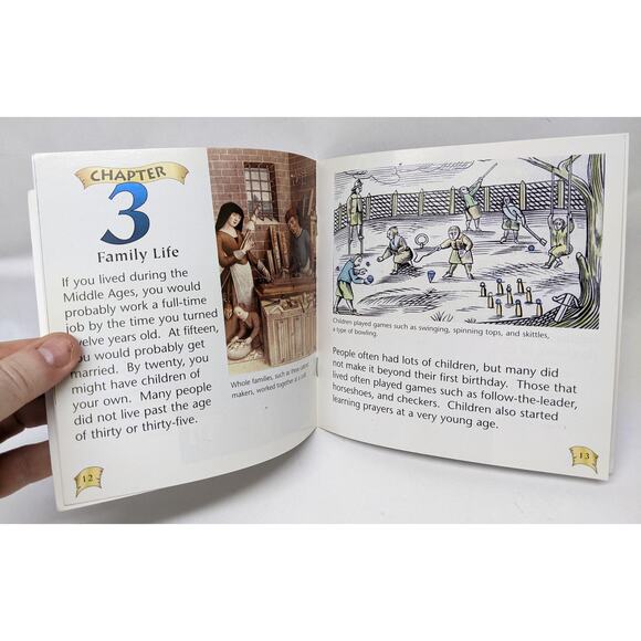 Weekly Reader LIFE LONG AGO Lot of 4 Children's Books Early Learning Library - Picture 3 of 8